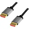 Image de LogiLink HDMI AV Aansluitkabel [1x HDMI-stekker - 1x HDMI-stekker] 1 m Zwart-grijs