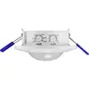 Image de Renkforce RF-4216078 PIR-bewegingsmelder Inbouw (in muur of meubel), Oppervlakmontage 360 ° Relais Wit IP20