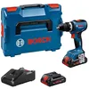 Image de Bosch Professional 18V System Perceuse-visseuse sans fil GSB 18V-65 (moteur sans balais, longueur de tête 175, incl. 2x ProCORE18V 4.0Ah, L-BOXX)