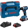 Image de Bosch Professional 18V System Perceuse-visseuse sans fil GSR 18V-65 (moteur sans balais, longueur de tête 166, incl. 2x ProCORE18V 4.0Ah, L-BOXX)