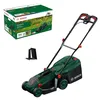 Image de Bosch Tondeuse à gazon sans-fil ROTAK18V-34 sans batt./chargeur | largeur de coupe: 34 cm, hauteur de coupe: 25-65 mm, sac de ramassage en tissu 35 l, accessoire de mulching