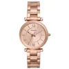 Image de Fossil Femmes Montre, Stainless Steel, Doré Rose, 35 mm