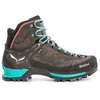 Image de Salewa Ws Mountain Trainer Mid Gore-tex Femme Bottes de trekking et de randonnée, Aimant Viridian Green, 39 EU