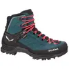 Image de Salewa Ws Mountain Trainer Mid Gore-tex Femme Bottes de trekking et de randonnée, Atlantic Deep Ombre Blue, 38.5 EU