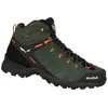Image de Salewa Ms Alp Mate Mid Wp Homme Chaussure de marche, Thyme Black, 44 EU