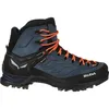 Image de Salewa Ms MTN Trainer Mid GTX Chaussures de randonnée et trekking pour homme, Dark Denim Black, 43 EU