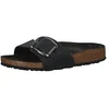 Image de Birkenstock Madrid Big Buckle, Mules Femme, Noir, 36 EU Étroit