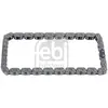 Image de FEBI BILSTEIN Chaîne, commande de pompe à huile pour FORD: Focus, Galaxy, Mondeo, Kuga, S-Max & JAGUAR: XJ, XF, XE (Ref: 107731)