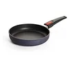 Image de Woll Diamond Lite Poêle plate à induction, diamètre : 22 cm, hauteur : 5 cm, avec manche amovible, convient pour tous les types de feux, fonte d'aluminium, revêtement anti-adhésif, passe au four,