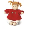 Image de Sterntaler Poupée Magdalena, Hochet Intégré, Pour Bébé dès la naissance, 23 cm, Rouge/Beige