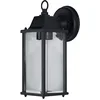 Image de LEDVANCE Applique murale et plafonnier LED - Pour l'extérieur - Culot E27 - Endura Classic Lantern SQ - Noir