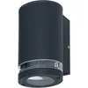 Image de LEDVANCE ENDURA BEAM GAP Wall Down Applique murale LED pour 1 ampoule GU10, design pour éclairage indirect 1 côté avec anneau transparent, en aluminium gris foncé, ENDURA BEAM GAP Wall Down GU10