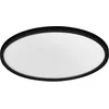 Image de LEDVANCE Smart LED bathroom light black, 32W, 2700Lumen, 3000-6500K, 50cm, IP44, Orbis Disc wall light, lampe de salle de bain avec technologie wifi, dimmable, contrôlable via app et assistant vocal
