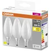 Image de OSRAM Lamps à filaments Star, E14-base, verre dépoli,Blanc chaud (2700K), 806 Lumen, Remplacement de la traditionnelle 60W-Ampoules 3-Pack