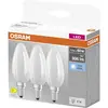 Image de OSRAM HOMELIGHTING 4058075592575 LED-lamp Energielabel D (A - G) E14 Kaars 5.5 W = 60 W Koudwit (Ø x l) 35 mm x 100 mm 3 stuk(s)