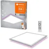 Image de LEDVANCE Plafonnier LED WiFi blanc, 28 W 2000LM, 3000-6500K, 45x45 cm, applique à gradation, technologie RGB, Smart+ Planon, contrôlable par application ou assistant vocal comme Alexa ou Google