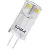 Image de OSRAM HOMELIGHTING 4058075758001 LED-lamp Energielabel F (A - G) G4 0.9 W = 10 W Warmwit (Ø x h) 12 mm x 12 mm 5 stuk(s)