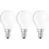 Image de OSRAM HOMELIGHTING 4058075819399 LED-lamp Energielabel E (A - G) E14 Kogel 4.2 W = 40 W Warmwit (Ø x h) 45 mm x 84 mm Filament / Retro-LED 3 stuk(s)