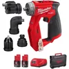 Image de Milwaukee - Perceuse d'assemblage multi-têtes M12 FUEL avec porte-foret amovible - M12FDDXKIT-202X