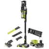 Image de RYOBI Aspirateur à main 18 V ONE+ Brushless RASV18BL-1C40GL, puissance d'aspiration 135 AW, double filtre HEPA 13, avec batterie 4 Ah et chargeur