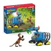 Image de schleich 42604 Véhicule de Capture Dino, dès 5 ans, DINOSAURS - coffret, 5 pièces