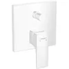 Image de hansgrohe Metropol Mitigeur bain/douche mural encastré - avec aérateur encastré - agréé Belgaqua, Blanc mat, 32546700