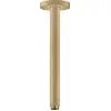 Image de hansgrohe Raccord de plafond S pour douche à effet pluie, raccord de douche 30 cm, bronze brossé
