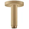 Image de hansgrohe Bras de douche pour plafond S 100 mm, Bronze brossé, 27393140