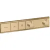 Image de hansgrohe RainSelect Module thermostatique encastré pour 2 systèmes, Bronze brossé, 15380140