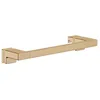 Image de hansgrohe AddStoris - Poignée de porte de douche, Poignée de maintien pour la douche, Porte-serviettes, Porte-serviettes de bain, fixation cachée, Accessoires salle de bains, Bronze brossé, 41759140