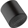 Image de hansgrohe Pulsify S - Douche de tête économie d'eau 6 l/min (EcoSmart+), Douche pluie ronde (105mm), Pommeau de douche avec 1 type de jet pour montage au mur/plafond, Noir mat, 24132670