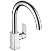 Image de hansgrohe Vernis Shape M35 Mitigeur cuisine 210 avec bec orientable, Chromé, 71871000