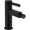 Image de hansgrohe Finoris Mitigeur bidet avec vidage Push-Open, Noir mat, 76200670