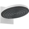 Image de hansgrohe Pulsify S - Douche de tête avec 2 types de jet, Douche pluie ronde (260mm), avec bras de douche, Pommeau de douche pour montage au mur, Blanc mat, 24150700