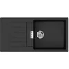 Image de hansgrohe 43358170 S52 S520-F480 480 Évier encastrable avec égouttoir Noir graphite