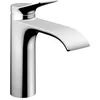 Image de hansgrohe Vivenis - Mitigeur de lavabo avec garniture de vidage, économie d'énergie (CoolStart), Robinet de salle de bain avec hauteur sous bec 110 mm, économie d'eau (EcoSmart), Chromé, 75023000