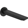 Image de hansgrohe Bec de baignoire Rebris E, bec déverseur bain, longueur du bec 20cm, noir mat, 72431670