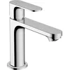 Image de hansgrohe Rebris S - Mitigeur de lavabo avec tirette et vidage métallique, économie d'énergie (CoolStart), Robinet de salle de bain, hauteur sous bec 109mm, économie d'eau (EcoSmart), Chromé, 72527000