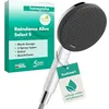 Image de hansgrohe Raindance Alive Select S - Pommeau de douche économie d'eau avec (EcoSmart), Douchette à main avec 3 types de jet, Douchette ronde (125 mm), Chromé, 24511000