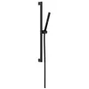 Image de hansgrohe Pulsify S - Set de douche avec pommeau de douche économie d´eau (EcoSmart+, PowderRain), tuyau de douche et barre de douche (0,65 m), Noir mat, 24373670