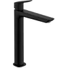 Image de hansgrohe Logis Fine - Mitigeur de lavabo sans tirette ni vidage, Robinet de salle de bain avec hauteur sous bec 232 mm, économie d'eau (EcoSmart), Noir mat, 71258670