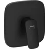 Image de hansgrohe Logis - Mitigeur de douche encastré, Robinet douche carré1 sortie, Mitigeur monocommande pour iBox universal, Noir mat, 71605670
