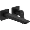 Image de hansgrohe Logis Fine - Mitigeur de lavabo avec garniture de vidage, Robinet de salle de bain avec hauteur sous bec 20,6 cm, économie d'eau (EcoSmart), Noir mat, 71256670