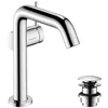 Image de hansgrohe Tecturis S Fine - Mitigeur de lavabo avec vidage Push-Open, économie d'énergie (CoolStart), Robinet de salle de bain avec hauteur sous bec 151mm, économie d'eau (EcoSmart+), Chromé, 73340000
