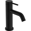Image de hansgrohe Tecturis S - Mitigeur de lavabo eau froide sans tirette ni vidage, Robinet de salle de bain avec hauteur sous bec 80 mm, économie d'eau (EcoSmart+), Noir mat, 73313670
