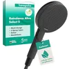 Image de hansgrohe Raindance Alive Select S - Pommeau de douche économie d'eau avec (EcoSmart), Douchette à main avec 3 types de jet, Douchette ronde (125 mm), Noir mat, 24511670