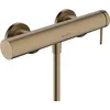 Image de hansgrohe Tecturis S - Mitigeur de douche apparent, Robinet douche 1 sortie, Mitigeur monocommande, Bronze brossé, 73622140