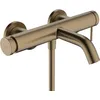Image de hansgrohe Tecturis S - Mitigeur baignoire apparent, Robinet baignoire 2 sorties, Mitigeur monocommande, Bronze brossé, 73422140