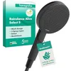 Image de hansgrohe Raindance Alive Select S - Pommeau de douche économie d'eau avec (EcoSmart+), Douchette à main avec 3 types de jet, Douchette ronde (125 mm), Noir mat, 24512670
