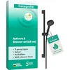 Image de hansgrohe Activera Select S - Set de douche avec pommeau de douche économie d´eau (EcoSmart, 2 types de jets), tuyau de douche (1,60 m) et barre de douche (0,65 m), Noir mat, 28044670